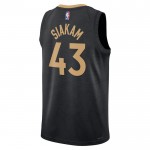 Maillot NBA Toronto Raptors Pascal Siakam 43 Nike 2022-23 City Edition Noir Swingman - Homme